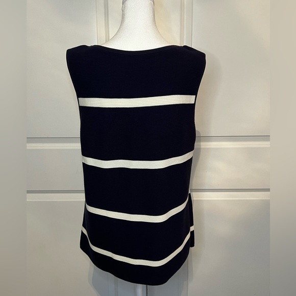 Talbots Zip Cardigan & Tank Twinset Sz L - Picture 9 of 16